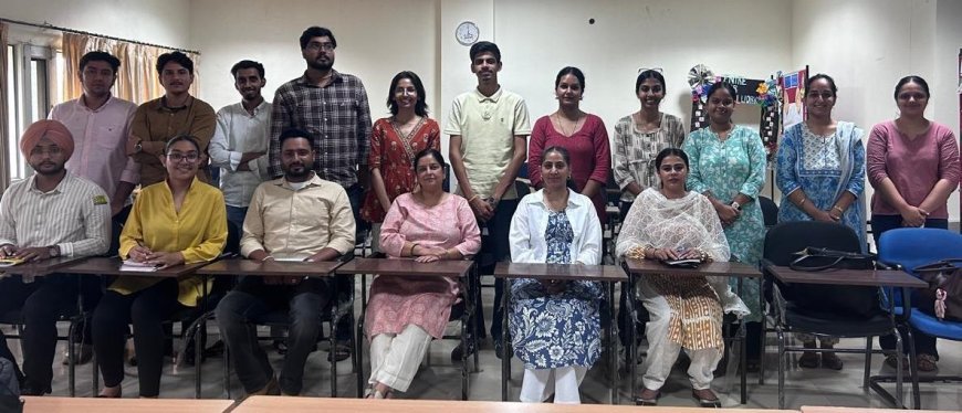 Centre for Social Work, Panjab University Organises Special Lecture on Child Protection
