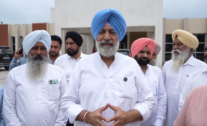Under the 'AAP's Health Reality Check' Campaign, Balbir Singh Sidhu Exposes Punjab Government's Health Model at Village Saneta