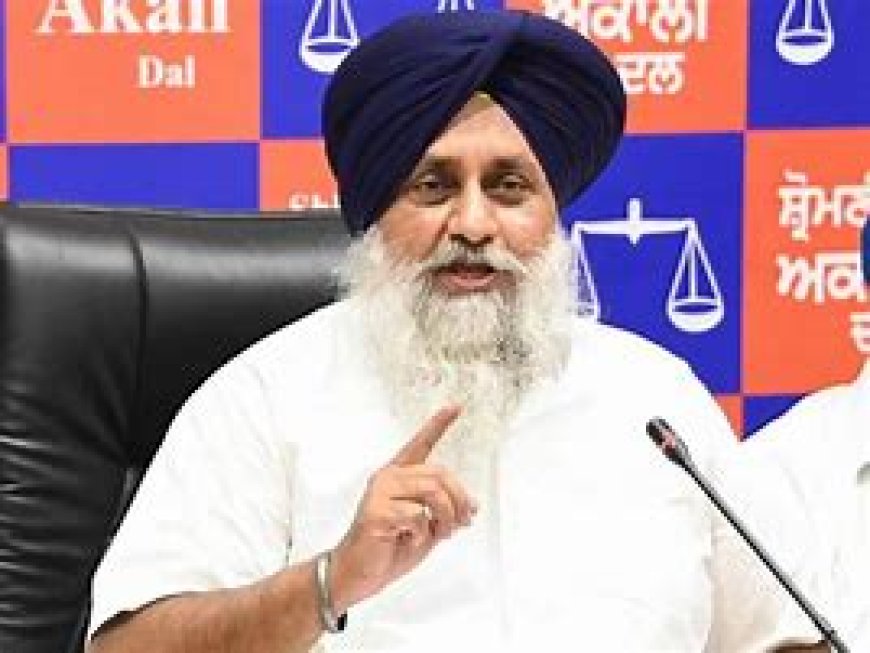 'Mission to disturb peace in Punjab': Sukhbir Singh Badal after Nanded attack