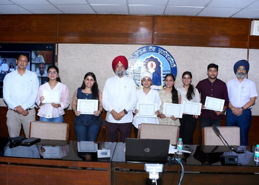 30  Students of Guru Nanak Dev University Complete Online AI Programme with University of Maryland, USA