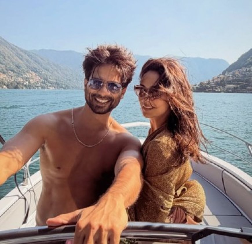 Shahid Kapoor goes shirtless on Italy getaway with Mira Kapoor