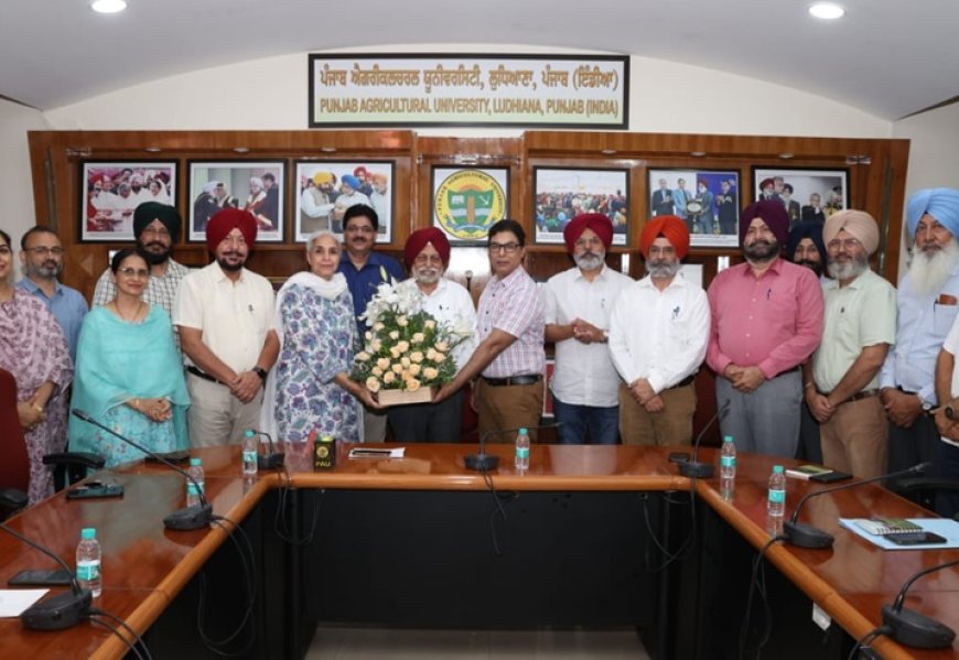 Vice Chancellor  PAU S.S.Gosal's tenure ends on a high note, faculty hails his contribution
