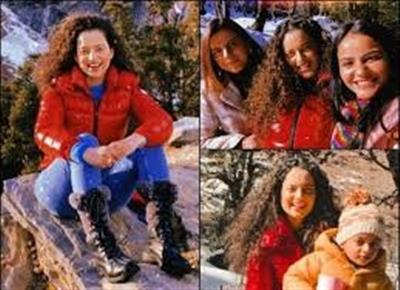 Kangana Ranaut goes hiking with family