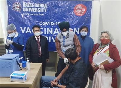 Vaccination camp organized at Bahra Hospital