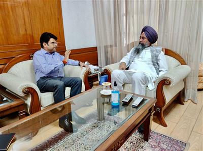 Gau Sewa Commission Chairman on Punjab Vidhan Sabha Speaker