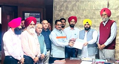 Council of Junior Engineers PSEB contributes Rs 7.63 lakh in Punjab CM Relief Fund