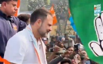 Rahul Gandhi's Bharat Jodo Nyay Yatra enters Bihar