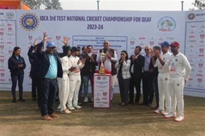 IDCA inaugurates 3rd Test National Cricket C'ship for Deaf 2024