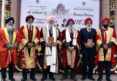 1500 Students Awarded Degrees during Khalsa College’s 118th Convocation