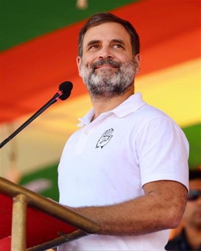 Rahul Gandhi’s lead at Wayanad crosses 3 lakh