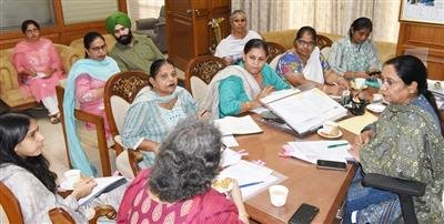 Dr. Baljit Kaur Holds Meetings with Various Anganwadi Unions, assured to Resolve Legitimate Demands