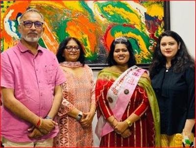 GNDU student Rohini won Shahi Mutiyar 2nd runner up award