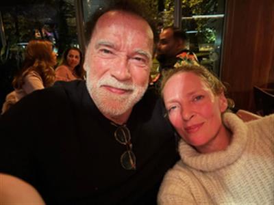 ‘Freeze’ Arnold Schwarzenegger, ‘Ivy’ Uma Thurman have ‘Batman’ reunion after 27 years