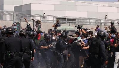 US: Curfew imposed in downtown LA after protests, looting spark chaos